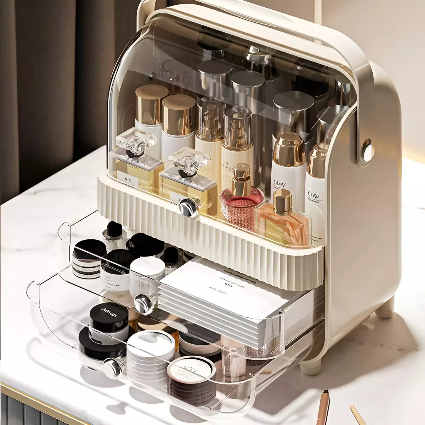 Acrylic Door Cosmetic Organizer